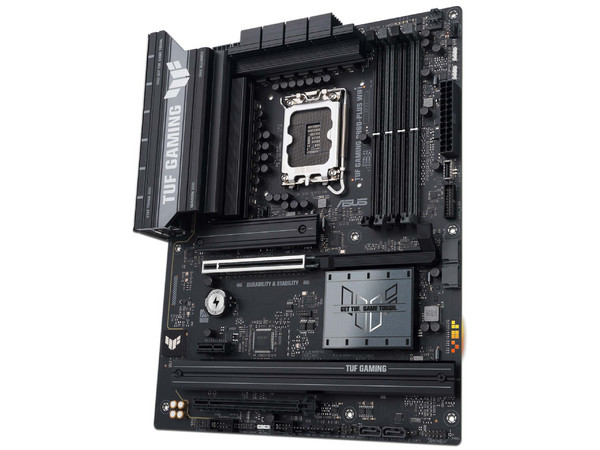 T. Madre ASUS TUF GAMING B860-PLUS WIFI, 
Chipset Intel B860,
Segmento: Alto/Gamer
Soporta: Intel Core Ultra (Series 2), Socket LGA 1851,
Memoria: DDR5 256GB Máx, Doble Canal,
Audio, Ethernet, Wi-Fi, Bluetooth,
USB 3.2, SATA 3.0 y M.2,
ATX.