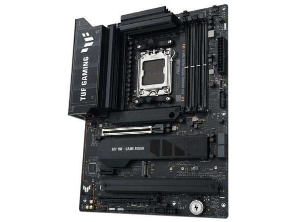 T. Madre ASUS TUF GAMING X870E-PLUS WIF:
Chipset AMD X870E,
Segmento: Alto/Gamer,
Soporta: AMD Ryzen 7ma, 8va y 9na Generación,
Socket AM5, RAM: DDR5 8000/6800/4800MHz, Max 192GB,
AudioHD, Red, USB 3.2, SATA, M.2,
ATX, 1xPCIE5.0x16, 1xPCIE4.0x16