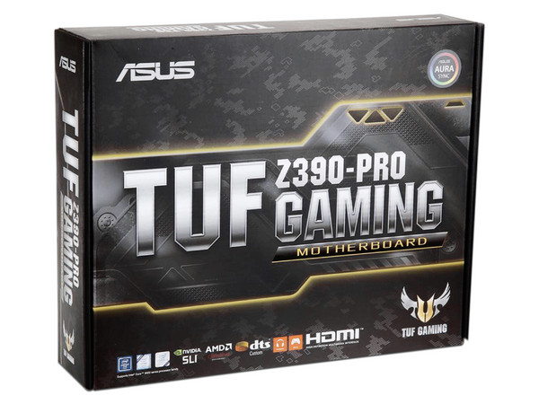 T. Madre ASUS TUF Z390-PRO GAMING, ChipSet Intel Z390,
Soporta: Core i9/i7/i5/i3 de 9na y 8va gen, Socket 1151,
Memoria: DDR4 4266(O.C.)/3200(O.C.)/2133 MHz, 64GB Max,
Integrado: Audio HD, Red,
USB 3.1 y SATA 3.0,
ATX, Ptos: 3xPCIEX16, 3xPCIEX1.