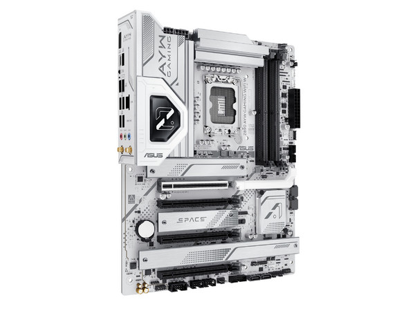 T. Madre ASUS Z890 AYW GAMING WIFI W:
Chipset Intel Z890,
Segmento: Gamer,
Soporta: Procesadores Intel Core Ultra (serie 2), Socket LGA 1851,
RAM: DDR5 9066+MT/s, 256GB Máx,
AudioHD, Red, USB 3.0, SATA 3.0, M.2,
ATX, Pto:1xPCIE5.0x16.