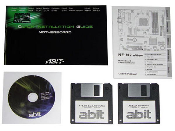 T. Madre Abit NF-M2 nView, GeForce 6150/ nForce 430,
Soporta: Athlon 64 X2/Athlon 64 FX/Athlon 64, FSB 1000MHz,
Integrado: Video, Audio y Red 10/100/1000 Mbps,
Memoria: DDR2 800, 4 Bancos, 8GB Max,
Diseño: Micro ATX, Ptos: 1x PCI Express, 2x PCI
