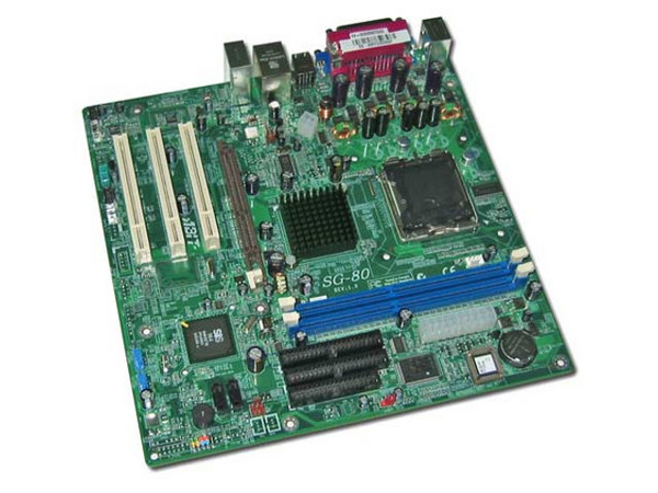 T. Madre Abit SG-80, SIS 661FX/ 964,
Soporta: Intel LGA775 (90nm) FSB 800/533 MHz,
Integrado: Audio, Video SIS Mirage, Red,
Memoria: DDR400 no-ECC, 2 Bancos, 2GB Max,
Diseño: MicroATX, Ptos: 1x AGP 8X, 3x PCI