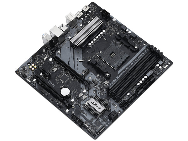T. Madre ASRock A520M Phantom Gaming 4: Chipset AMD A520,
Soporta Procesadores AMD Ryzen 3ra, 4ta, y 5ta Generación, Socket AM4,
Memoria: DDR4: 4533/3866/2400, 128GB Máx,
Integrado: Audio HD, Red, USB 3.2, SATA, M.2,
Micro-ATX, Ptos: 2xPCIEx16.