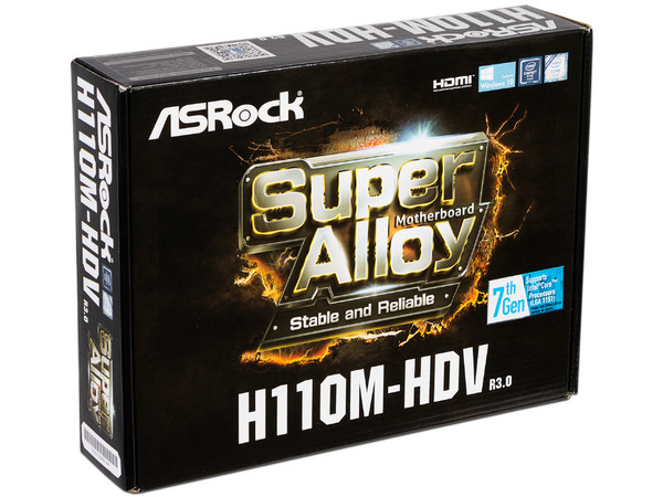T. Madre Asrock H110M-HDV, ChipSet Intel H110,
Soporta: Intel Core i7/Core i5/Core i3/Pentium/Celeron de Socket 1151,
Memoria: DDR4 2133 MHz, 32GB Max,
SATA 3.0, USB 3.0,
Integrado: Audio HD, Red Gigabit,
Micro-ATX.