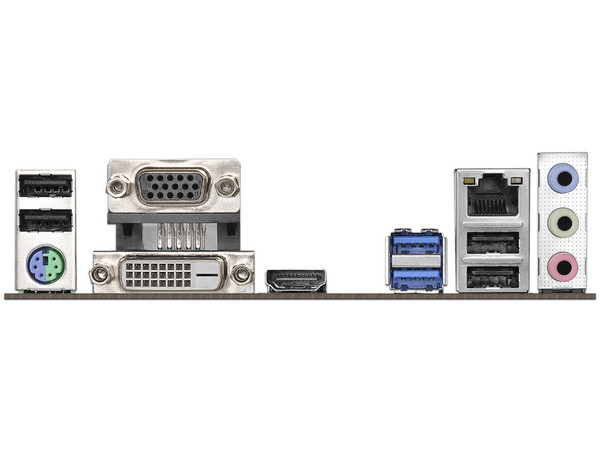 T. Madre Asrock H310M-HDV, Chipset Intel H310,
Soporta: Core i7 / i5 / i3 / Pentium / Celeron de 8va. Gen., Socket 1151,
Memoria: DDR4 2133MHz, 32GB Max,
Integrado: Audio HD, Red,
USB 3.0, SATA 3.0
ATX, Ptos: 1xPCIE 3.0 x16.