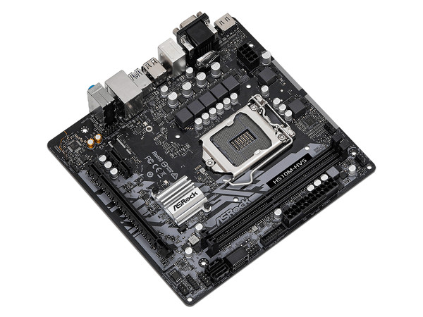 T. Madre ASRock H510M, Chipset Intel H510,
Soporta: Intel 11va Generación de Socket 1200,
Memoria: DDR4 3200 / 2933 / 2133 MHz, 64GB Max,
Integrado: AudioHD, Red, USB 3.2 y SATA 3.0,
Micro-ATX, Ptos: 1xPCIE4.0x16, 1xPCIEx1.