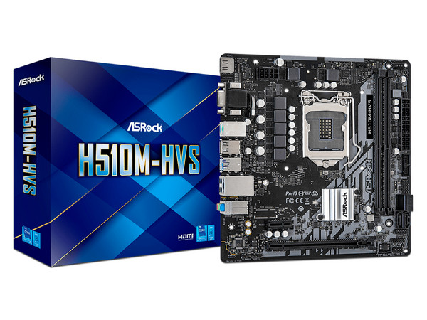 T. Madre ASRock H510M, Chipset Intel H510,
Soporta: Intel 11va Generación de Socket 1200,
Memoria: DDR4 3200 / 2933 / 2133 MHz, 64GB Max,
Integrado: AudioHD, Red, USB 3.2 y SATA 3.0,
Micro-ATX, Ptos: 1xPCIE4.0x16, 1xPCIEx1.