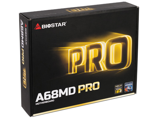 T. Madre Biostar A68MD PRO, Chipset AMD A70M,
Soporta: A10 /A8 /A6 /A4/ Athlon II X4 de Socket FM2+,
Memoria: DDR3 2600(OC) / 1600 / 800 MHz, 32 GB,
Integrado: Audio HD, Red,
Micro-ATX, Ptos: 1xPCIEx16, 1 x PCIEx1, 1 x PCI.