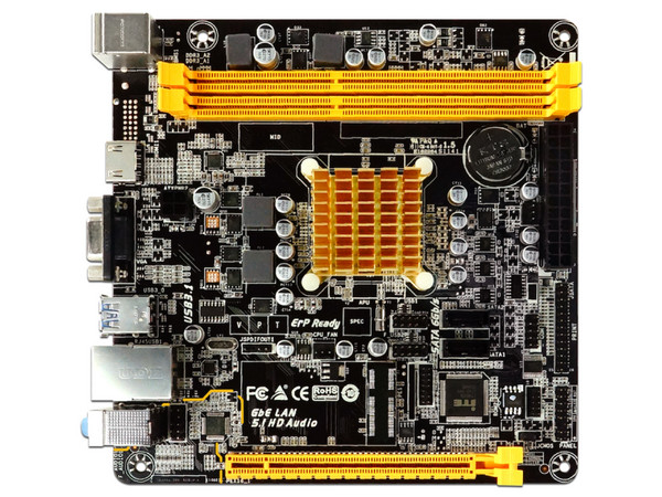 T. Madre Biostar A68N-2100E,
Procesador integrado AMD E1-2150 1.05 GHz,
Memoria: DDR3 800/1066/1333 MHz, 16GB Max,
Integrado: AMD Radeon HD8210, Audio,
SATA 3.0,
Mini-ITX, 1xPCIE2.0x16.