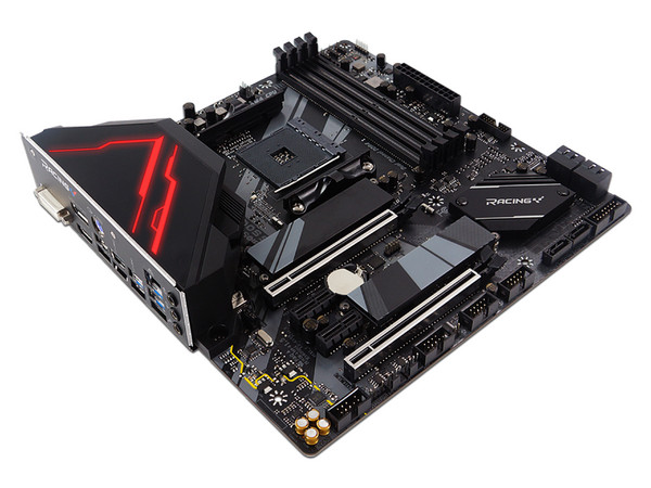 T. Madre Biostar B550 GTQ, 
Chipset AMD B550, Soporta AMD Ryzen 3ra. Generación de Socket AM4, 
Memoria: DDR4 4400+(OC)/4000(OC)/2933/1866, 128GB Max., 
Integrado: Audio HD, Red, USB 3.1 y SATA 3.0, 
Micro-ATX, Ptos: 1xPCIEx16, 1xPCIEx1.