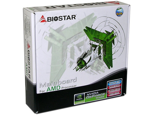 T. Madre Biostar GF7025-M2, ChipSet GeForce 7025,
Soporta: AMD Athlon 64/FX/X2/Sempron, Socket AM2,
Memoria: DDR2 533/667/800MHz, 2 Bancos, 4GB Max,
Integrado: Audio, Red 10/100, Video GeForce 7025,
Diseño: MicroATX, Ptos: 1xPCEx16, 1xPCEx1, 2xPCI