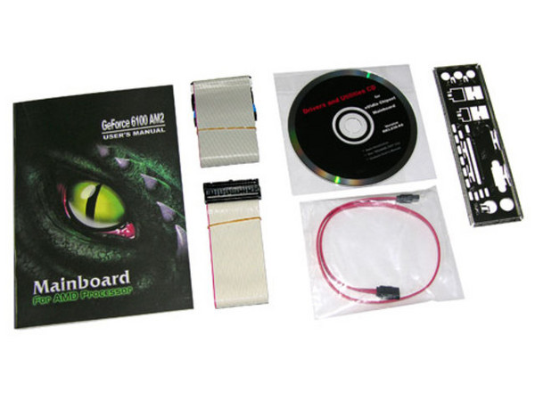 T. Madre Biostar GeForce6100AM2, ChipSet GeForce6100,
Para: Athlon 64/Athlon 64 X2 dual-core, Socket AM2,
Integrado: Video GeForce 6100, Audio 5.1, Red 10/100,
Memoria: 4x DDR2, Max. 4GB, Diseño MicroATX,
Ptos: 1xPCI-E X16, 1xPCI-E X1, 2xPCI