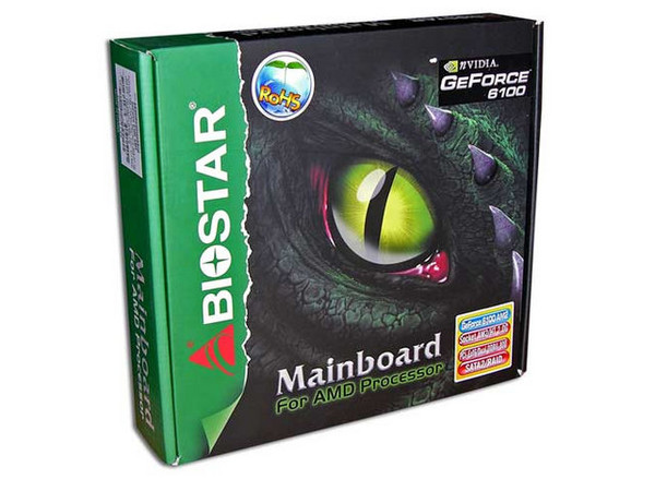 T. Madre Biostar GeForce6100AM2, ChipSet GeForce6100,
Para: Athlon 64/Athlon 64 X2 dual-core, Socket AM2,
Integrado: Video GeForce 6100, Audio 5.1, Red 10/100,
Memoria: 4x DDR2, Max. 4GB, Diseño MicroATX,
Ptos: 1xPCI-E X16, 1xPCI-E X1, 2xPCI