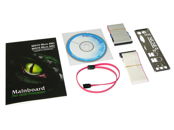T. Madre Biostar NF61V, ChipSet GeForce6100,
Para: Athlon 64/FX, Athlon 64 X2, Socket AM2,
Integrado: Video GeForce 6100, Audio 7.1, Red 10/100,
Memoria: DDR2 533/667/800, Max. 2GB, Diseño MicroATX,
Ptos: 1xPCI-E X16, 1xPCI-E X1, 2xPCI