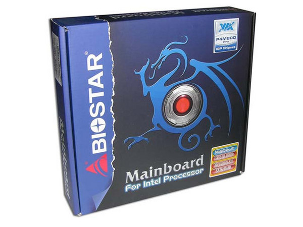 T. Madre Biostar P4M800 PRO-M7, ChipSet VIA P4M800 Pro,
Soporta: Intel LGA775 (90nm) FSB 533/800/1066MH,
Integrado: Audio 5.1, Video S3 Unichrome, Red 10/100,
Memoria: DDR2 400/533, 2 Bancos, 2GB Max,
Diseño: MicroATX, Ptos: 1xAGP 8X, 3xPCI, 1xCNR