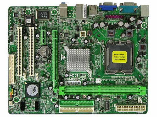 T. Madre Biostar P4M890-M7 TE, ChipSet VIA P4M890,
Soporta: Core2Duo/PentiumD/Celeron400, 533/800/1066MHz,
Integrado: Audio 5.1, Red, Video S3 UniChrome,
Memoria: DDR2 533, 2 Bancos, 4GBMax,
Diseño: Micro ATX, Ptos: 1xPCE, 1xPCEx16, 2xPCI