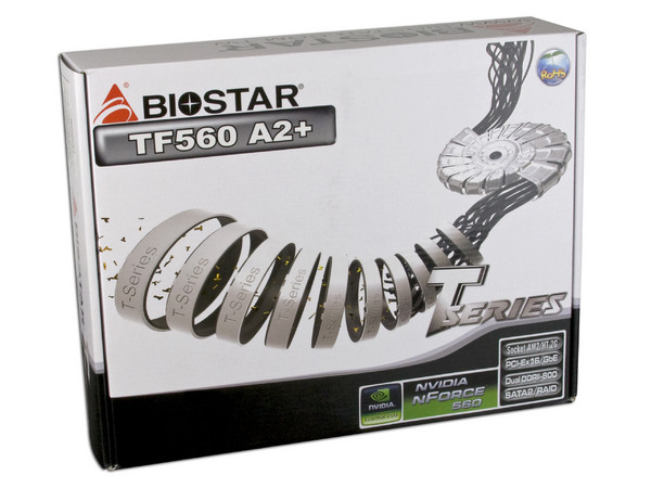 T. Madre Biostar TF560 A2+, ChipSet nForce 560,
Soporta: AMD Athlon 64/FX/X2/Sempron, Socket AM2,
Memoria: DDR2 533/667/800MHz, 4 Bancos, 16GB Max,
Integrado: Audio HD, Red 100/1000,
Diseño: ATX, Ptos: 1xPCEx16, 2xPCEx1, 3xPCI
