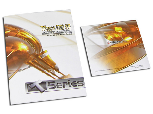 T. Madre Biostar TFORCE 550 SE, ChipSet nForce 550+,
Soporta: Athlon 64, Athlon 64 X2, Socket AM2,
Integrado: Realtek  ALC888 8+2-HD, Red 10/100/1000mbps,
Memoria: 4x DDR2 667/800MHz, Max.4GB, Diseño ATX,
Ptos: 1xPCI-E X16, 2xPCI-E X1, 4xPCI