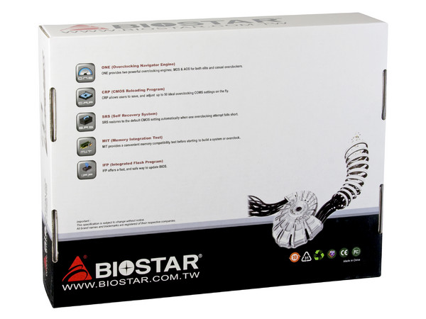 T. Madre Biostar TP43D2-A7, ChipSet Intel P43,
Soporta: Cel.400, DualCore/Duo/Quad, 1333/1600MHz,
Memoria: DDR2 1066/800/MHz, 4 Bancos, 8GB Max,
Integrado: Audio HD, Red 10/100/1000,
Diseño: ATX, Ptos: 1xPCEx16 2.0, 2xPCEx1, 3xPCI