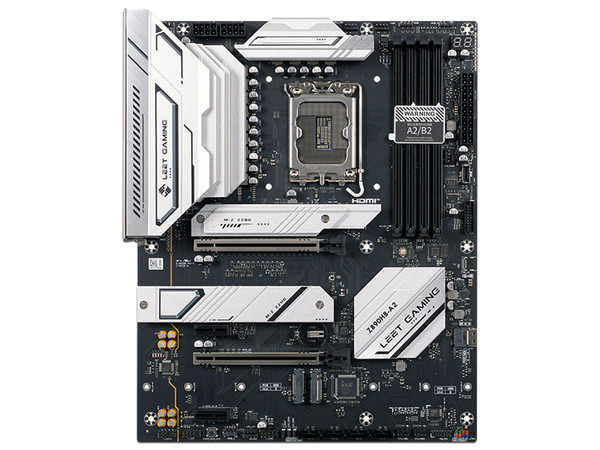 T. Madre ECS Z890H8-A2: 
Chipset Intel Z890, 
Segmento: General, Socket LGA 1851, 
Soporta: Procesadores Core Ultra Series, 
Memoria: DDR5 6400MHz, 265GB Max,
Integrado: AudioHD, Red, USB, M.2, Wi-Fi,
ATX, Ptos: 1xPCIE5.0x16, 1xPCIE4.0x16.