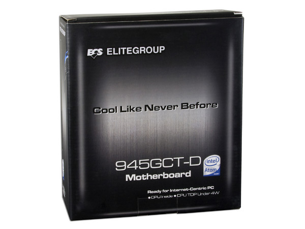 T. Madre ECS Mini-DTX 945GCT-D,
Procesador Integrado Intel Atom 1.60Ghz,
Integrado: Audio, Red, Video GMA 950,
Memoria: DDR2 400/533, 2 Bancos, 2GBMax,
Ptos: 1xPCI, 1xPCIEx1. Compatible con Gabinetes mATX.