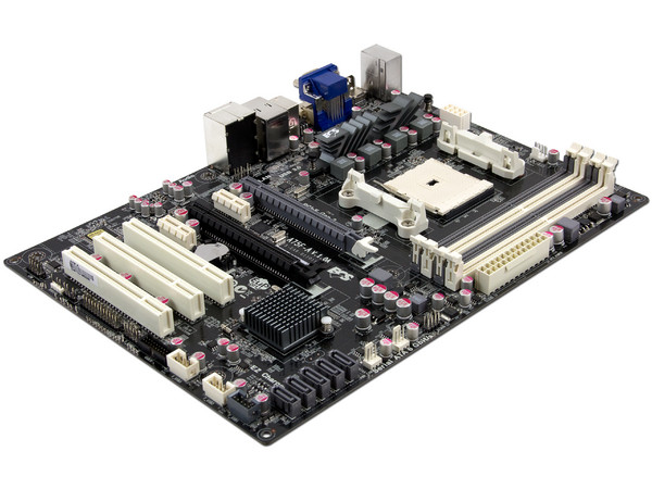 T. Madre ECS A75F-A, Chipset AMD A75 FCH,
Soporta: AMD A8/A4/E2 de Socket FM1,
Memoria: DDR3 1333/1600/1866/2600(OC) MHz, 16GB Max,
USB 3.0 y SATA 3.0,
Integrado: Audio HD, Red,
ATX, Ptos: 1xPCIEX16, 1xPCIEX4