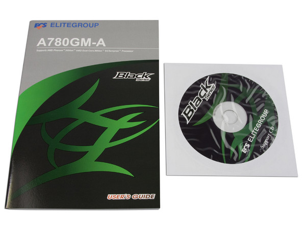 T. Madre ECS A780GM-A, ChipSet  AMD 780G,
Soporta: Phenom, Athlon 64 X2, Socket AM2+,
Integrado: Video ATI HD3200, Audio HD, Red,
Memoria: 4x DDR2 1066Mhz, Max. 32GB, Diseño ATX,
Ptos: 1xPCIEX16, 2xPCI-E X1, 3xPCI