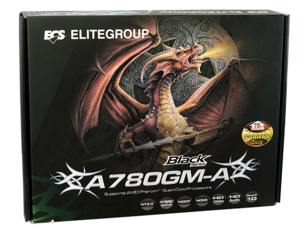 T. Madre ECS A780GM-A, ChipSet  AMD 780G,
Soporta: Phenom, Athlon 64 X2, Socket AM2+,
Integrado: Video ATI HD3200, Audio HD, Red,
Memoria: 4x DDR2 1066Mhz, Max. 32GB, Diseño ATX,
Ptos: 1xPCIEX16, 2xPCI-E X1, 3xPCI