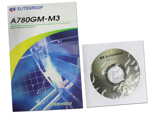 T. Madre ECS A780GM-M3, ChipSet AMD 780G,
Soporta: Phenom I y II, Athlon 64X2, Socket AM2+,
Integrado: Video ATI HD3200, Audio HD, Red,
Memoria: DDR2 1066Mhz, Max. 16GB, Diseño MATX,
Ptos: 1xPCIEX16, 1xPCIEX1, 2xPCI