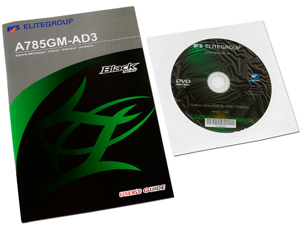 T. Madre ECS BlackSeries A785GM-AD3, ChipSet 785G,
Soporta: Phenom II X6 y X4 de Socket AM3,
Integrado: Video ATI HD4200, Audio HD, Red,
Memoria: DDR3 1600(OC)/1333MHz,
Diseño ATX, Ptos: 1xPCIEX16, 2xPCIEX1, 3xPCI