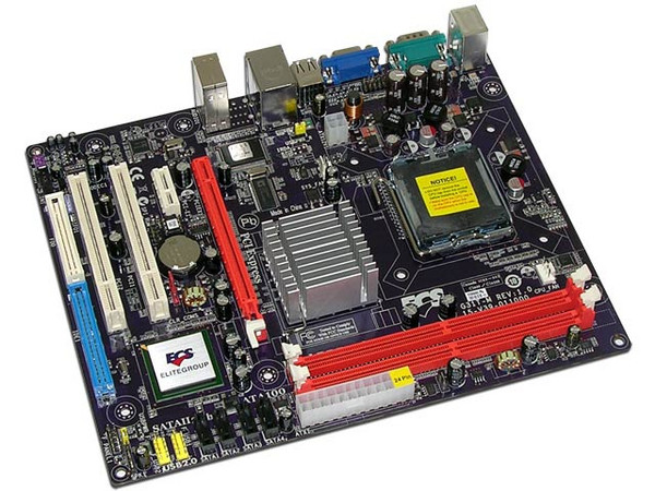 T. Madre ECS G31T-M, ChipSet Intel G31 & ICH7,
Soporta: Cel.400, DualCore/2Duo, 1066/1333MHz,
Memoria: DDR2 667/800/Mhz, 2 Bancos, 4GB Max,
Integrado: Video Intel 3100, Audio HD, Red 10/100,
Diseño: MicroATX, Ptos: 1xPCEx16, 1xPCEx1, 2xPCI