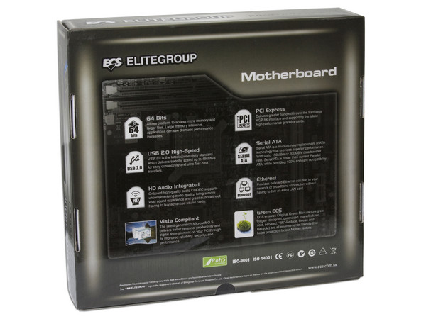 T. Madre ECS G41T-M, ChipSet Intel G41 & ICH7,
Soporta: Cel.400, DualCore, 2Duo, Quad,1066/1333MHz,
Memoria: DDR2 667/800Mhz, 2 Bancos, 8GB Max,
Integrado: Video, Audio HD, Red 10/100,
Diseño: MicroATX, Ptos: 1xPCEx16, 2xPCEx1, 1xPCI