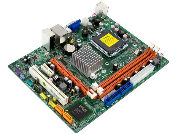 Tarjeta Madre ECS G41T-R3, ChipSet Intel G41,
Soporta: Core 2 Quad, Core 2 Duo, 1333/1066/800MHz,
Memoria: DDR3 1066MHz, 2 Bancos, 8GBMax,
Integrado: Audio HD, Red, Video Intel, Diseño: mATX,
Puertos: 1xPCIEx16, 1xPCIEx1, 1xPCI