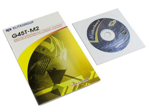 T. Madre ECS G45T-M2, ChipSet Intel G45 & ICH10,
Soporta: Cel.400, DualCore, Core 2Duo, 1066/1333MHz,
Memoria: DDR2 667/800Mhz, 4 Bancos, 16GB Max,
Integrado: Video, Audio HD, Red 10/100,
Diseño: MicroATX, Ptos: 1xPCEx16, 1xPCEx1, 2xPCI