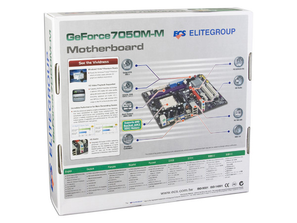 T. Madre ECS GeForce7050M-M (V2.0), ChipSet nForce 630,
Soporta: Phenom, Athlon 64 X2, Socket AM2+,
Integrado: Video NVIDIA 7050, Audio HD, Red,
Memoria: 2x DDR2 667/800Mhz, Max.16GB, microATX,
Ptos: 1xPCIEX16, 1xPCIEX1, 2xPCI