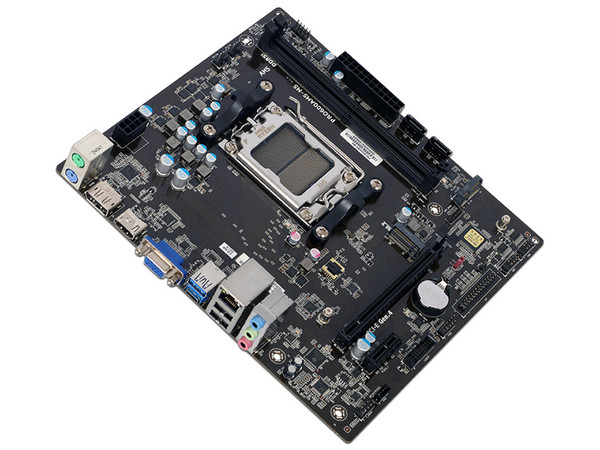 T. Madre ECS PRO600 AM5:
Chipset AMD Pro 600,
Segmento: General,
Soporta: AMD Ryzen 7000/8000/9000, Socket AM5,
RAM: DDR5 5200+MT/s,
Integrado: AudioHD, USB 3.2, Red, M.2,
Micro-ATX, Ptos: 1xPCIE4.0x16, 1xPCI3.0x