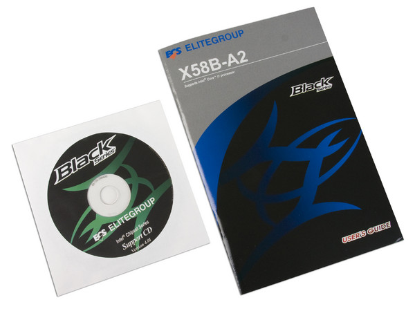 T. Madre ECS Black Series X58B-A2, ChipSet Intel X58,
Soporta: Core i7 920, 940, 965 de Socket 1366,
Integrado: Audio 7.1, Red 10/100/1000,
Memoria: DDR3 1600 OC/1333/1066, 24GB Max,
ATX, Ptos: 2xPCEx16, 1xPCIEx4, 2xPCIx1, 1xPCI