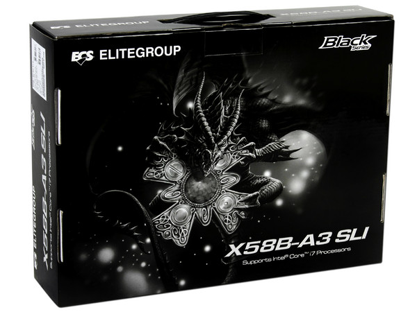 T. Madre ECS X58B-A3 SLI, ChipSet Intel X58.
Soporta: Core i7 Socket 1366,
Memoria: DDR3 Triple-channel 1333 MHz, 24GB Max,
ATX, Ptos: 2xPCEx16, 2xPCEx1, 1xPCI, 1xPCEx4