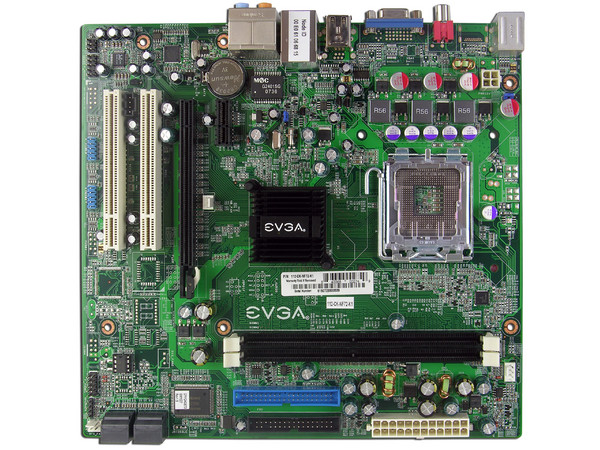 T. Madre EVGA 112-CK-NF72-K1, ChipSet nForce 7050/610i,
Soporta: Cel.400, DualCore/2 Duo, 1066/800MHz,
Memoria: DDR2 533/667Mhz, 2 Bancos, 4GB Max,
Integrado: Video GeForce7050, Audio, Red 10/100,
Diseño: MicroATX, Ptos: 1xPCEx16, 1xPCE, 2xPCI
