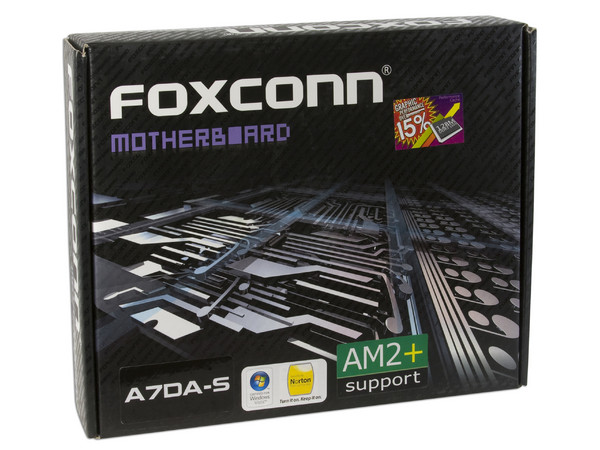 T. Madre Foxconn A7DA-S, ChipSet AMD 790GX,
Soporta: Phenom, Athlon 64 X2, Socket AM2+,
Integrado: Video ATI HD3300, Audio HD, Red,
Memoria: 4x DDR2 1066Mhz, Max. 8GB, Diseño ATX,
Ptos: 2xPCIEX16, 2xPCIEX1, 2xPCI