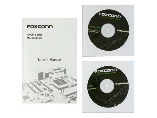 T. Madre Foxconn A7GM-S, ChipSet AMD 780G,
Soporta: Phenom, Athlon 64/Athlon 64 X2, Socket AM2+,
Integrado: Audio HD, Video, Red,
Memoria: 4x DDR2, Max. 8GB, Diseño MicroATX,
Ptos: 1xPCI-E X16, 1xPCI-E X1, 2xPCI