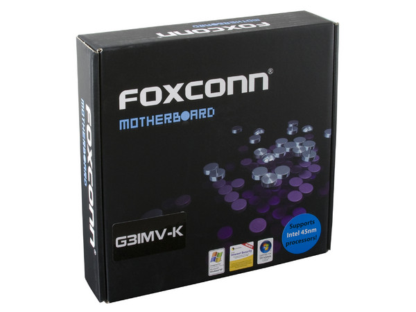 T. Madre Foxconn G31MV-K, ChipSet Intel G31+ICH7,
Soporta: Cel.400, DualCore/2 Duo, 800/1066/1333MHz,
Memoria: DDR2 667/800Mhz, 2 Bancos, 4GB Max,
Integrado: Video, Audio 5.1, Red,
Diseño: MicroATX, Ptos: 1xPCEx16, 1xPCI