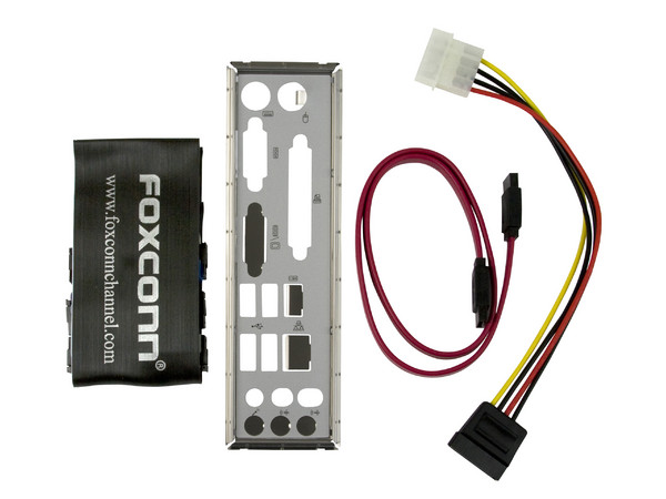 Tarjeta Madre Foxconn G41MX-K, ChipSet Intel G41 + ICH7,
Soporta: Core 2 Quad, Core 2 Duo, 1066/1333MHz,
Memoria: DDR2 800/667MHz, 2 Bancos, 8GBMax,
Integrado: Video Intel X4500, Audio 7.1, Red,
mATX, Puertos: 1xPCI-Ex16 2.0, 1xPCI-Ex1, 2xPCI