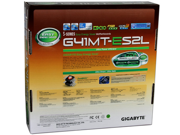 T. Madre GIGABYTE G41MT-ES2L, ChipSet Intel G41,
Soporta: Core 2 Quad, Core 2 Duo, 1333/1066MHz,
Integrado: Audio HD, Red, Video Intel GMA X4500,
Memoria: DDR3 1333(OC)/1066, 2 Bancos, 4GB Max,
Diseño: MicroATX, Ptos: 1xPCEx16, 1xPCEx1, 2xPCI