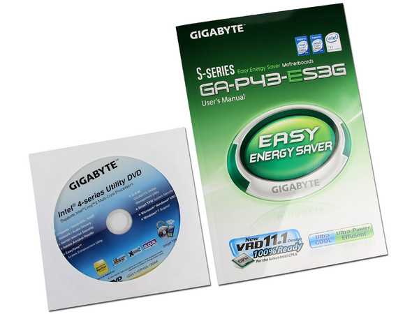 GIGABYTE MB GA-P43-ES3G C2D Intel P43 LGA775 FSB1600 DDR2 PCIE2.0 PCIx5 Audio ATX Retail