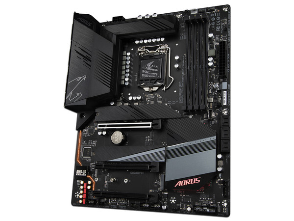 T. Madre Gigabyte B560 AORUS PRO, Chipset Intel B560,
Soporta: Core i9 / i7 / i5 / i3, Socket 1200,
Memoria: DDR4 5333(OC)/3800(OC)/2133 MHz, 128GB Máx,
Integrado: AudioHD, Red, USB 3.2 y SATA 3.0, M.2,
ATX, Ptos: 3xPCIEx16