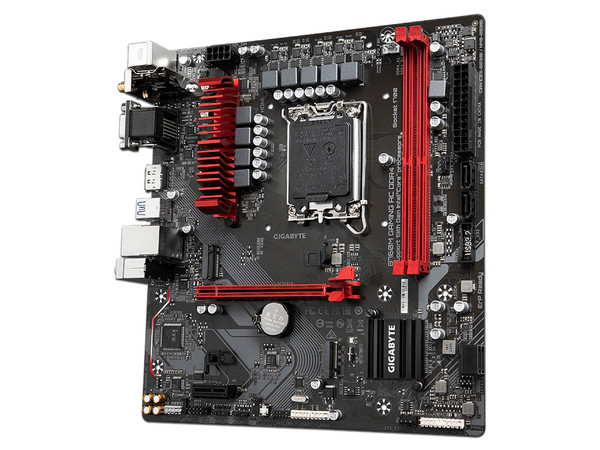 T. Madre GIGABYTE B760M GAMING AC, Chipset Intel B760,
Soporta: Intel 12va y 13va Generación de Socket 1700,
Memoria: DDR4 5333/3600/2133MHz, 64GB Max,
Integrado: AudioHD, Red, WiFi, Bluetooth y SATA 3.0, M.2,
Micro-ATX, Ptos: 1xPCIE4.0x16, 1xPCIE3.0