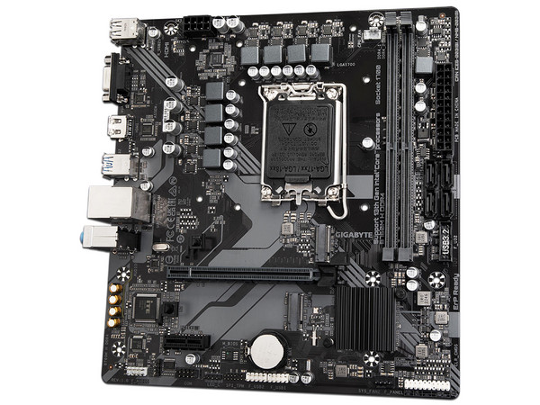 T. Madre Gigabyte B760M H DDR4:
Chipset Intel B760,
Segmento: Alto,
Soporta: Procesadores Intel Core de 13 y 14 Generación, Socket LGA 1700,
Memoria: DDR4 3200/2933/2400MHz, 64GB Máx,
AudioHD, Red, USB y SATA 3.0, M.2,
Micro-ATX, Ptos: 1xPCIE4.0x16.