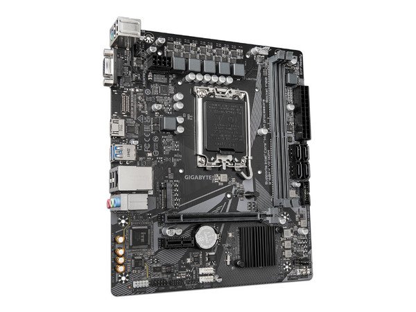 T. Madre GIGABYTE B760M K V2 DDR4: 
Chipset Intel B760,
Segmento: Alto,
Procesadores Intel 14va y 13va Generación, Socket 1700,
RAM: DDR4 3200/2666/2133MHz, 64GB Max,
Audio HD, Red, USB 3.2 y SATA,
M.2, Micro-ATX, Puertos: 1xPCIE4.0x16, 1xPCIE3.0x1