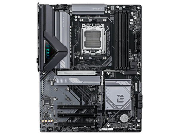 T. Madre Gigabyte B850 Eagle WiFi 6E,
Chipset B850,
Segmento: Alto/Gamer,
Soporta: Procesadores AMD Ryzen 8000, Socket AM5,
Memoria: DDR5 hasta 8200MHz,
Wi-Fi 6, Bluetooth 5.3, Audio HD,
Puertos: USB, SATA, M.2,
Factor de forma: ATX, Ptos: PCIe 5.